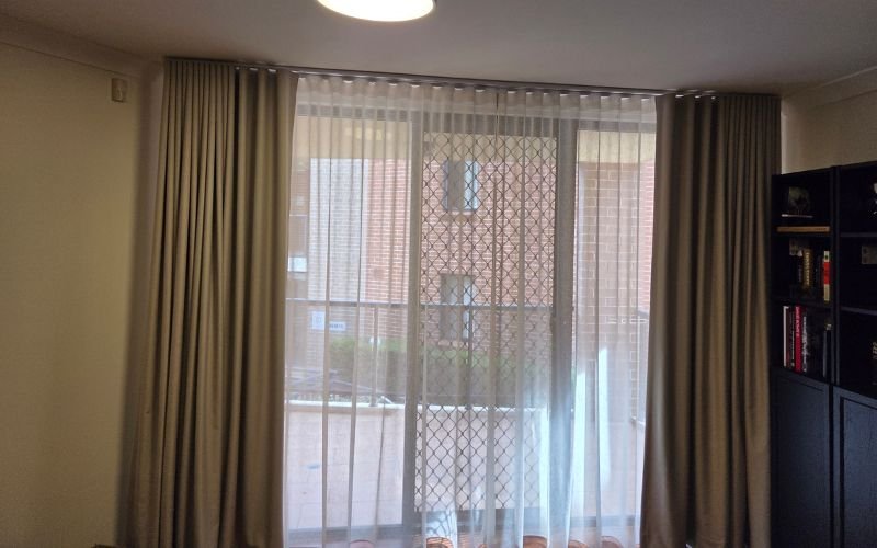 elegant sheer curtains for bright and stylish living space