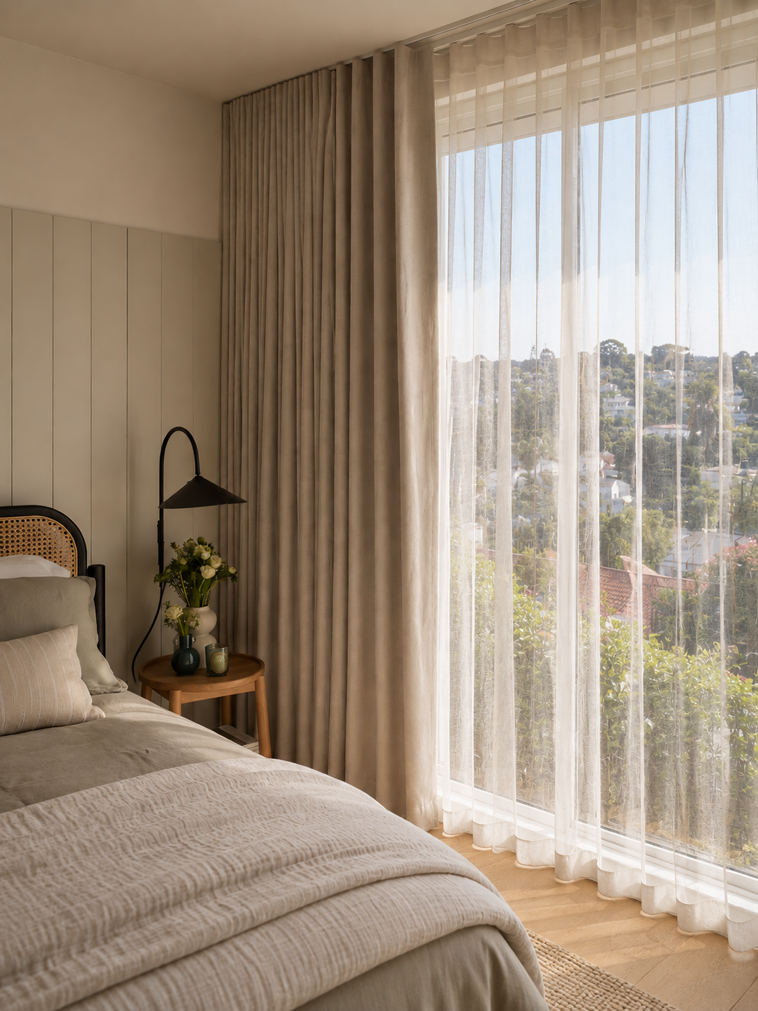Blockout+Sheer Blockout curtain